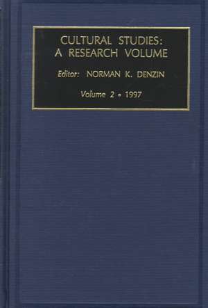 Cultural Studies de Norman K. Denzin