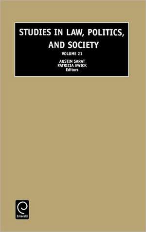 Studies in Law, Politics and Society de Austin Sarat