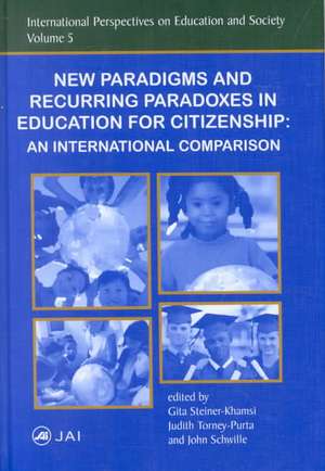 New Paradigms and Recurring Paradoxes in Educati – An International Comparison de G. Steiner–khamsi