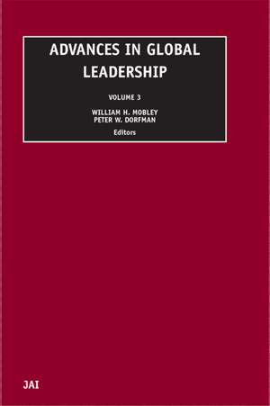 Advances in Global Leadership de William Mobley