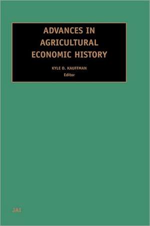 Advances in Agricultural Economics de Kyle Kauffman