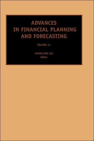 Advances in Financial Planning and Forecasting de Cheng–few Lee