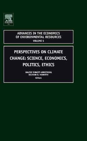 Perspectives on Climate Change – Science, Economics, Politics, Ethics de Walter Sinnott–armstro