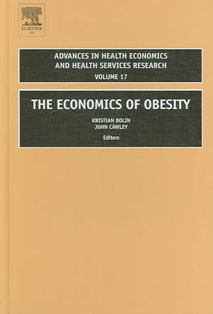 The Economics of Obesity de Kristian Bolin