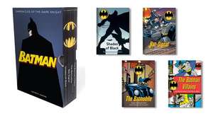 Batman: Chronicles of the Dark Knight: (4 hardcover, illustrated books) de Matthew K. Manning