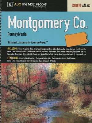 Montgomery County, Pa Street Atlas de Kappa