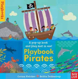 Playbook Pirates [With Stand-Up Play Pieces and Foldout 3D Play Mat] de Corina Fletcher