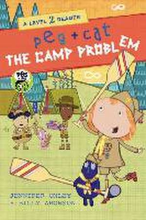 Peg + Cat: The Camp Problem: A Level 2 Reader de Jennifer Oxley