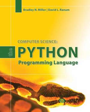 The Python Programming Language de Nell Dale