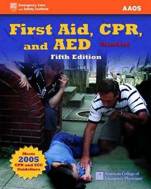 First Aid, CPR, and AED-Standard