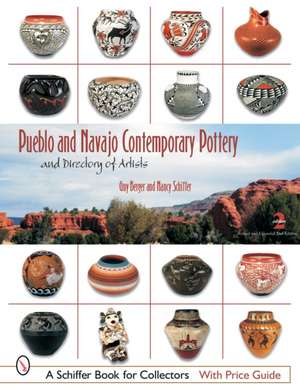 Pueblo and Navajo Contemporary Pottery: and Directory of Artists de Guy Berger