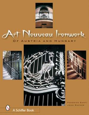 Art Nouveau Ironwork of Austria & Hungary de Federico Santi