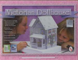 Create Your Own Victorian Dollhouse [With Pre-Cut Pieces]: Paper Dolls de Anon