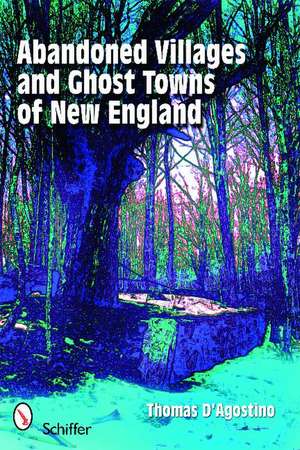 Abandoned Villages and Ghost Towns of New England de Thomas D'Agostino