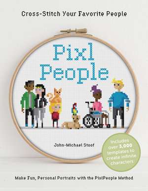 PixlPeople: Cross-Stitch Your Favorite People de John-Michael Stoof