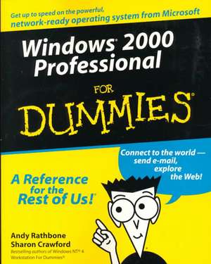 Windows 2000 Professional For Dummies de Andy Rathbone