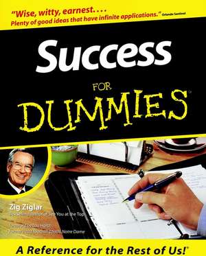 Success For Dummies de Z Ziglar