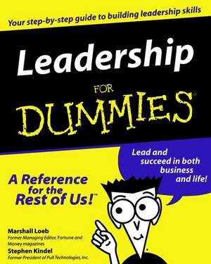 Leadership For Dummies de M Loeb