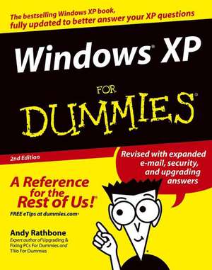 Windows XP For Dummies de Andy Rathbone