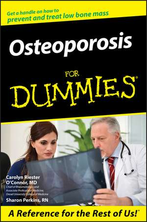 Osteoporosis for Dummies de CR O′Connor