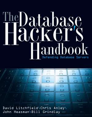 Database Hacker's Handbook w/WS de David Litchfield