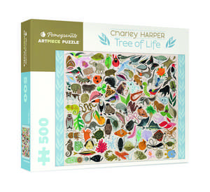 Tree of Life 500-Piece Jigsaw Puzzle: The Graphic Works de Charley Harper