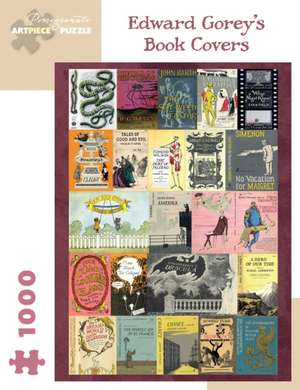 Edward Gorey Book Covers 1000-Piece Jigsaw Puzzle de Edward Gorey