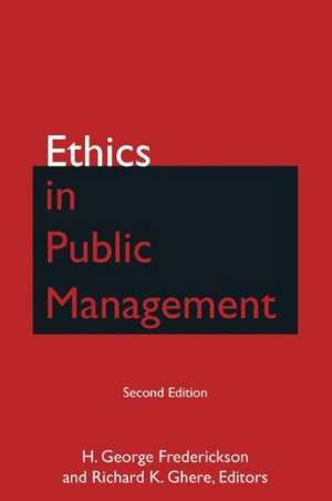 Ethics in Public Management de H. George Frederickson