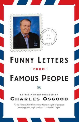 Osgood, C: Funny Letters from Famous People de Charles Osgood