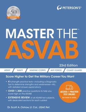 Master the ASVAB de Scott Ostrow