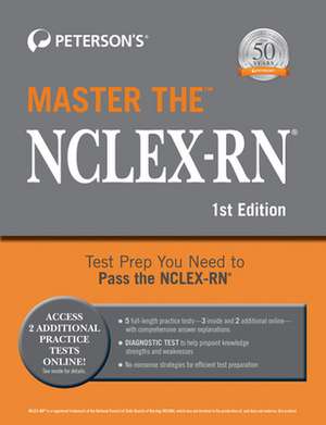 Master the Nclex-RN Exam de Peterson's