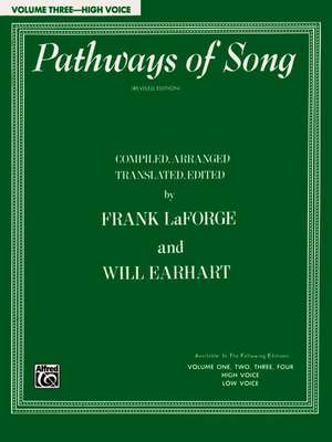 Pathways of Song, Vol 4 de Frank Laforge