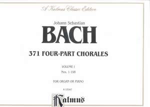 371 4-PART CHORALES VOL 1