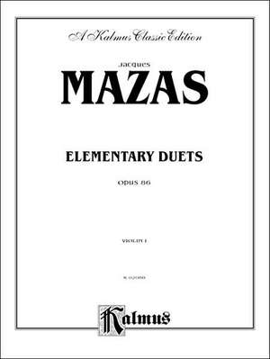 Elementary Duets, Op. 86 de Jacques Mazas