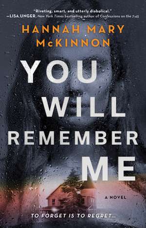 You Will Remember Me de Hannah Mary McKinnon