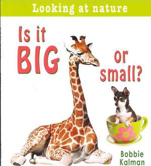 Is It Big or Small? de Bobbie Kalman