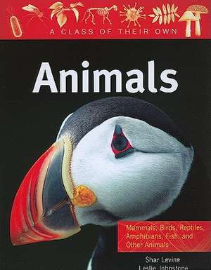 Animals: Mammals, Birds, Reptiles, Amphibians, Fish, and Other Animals de Shar Levine