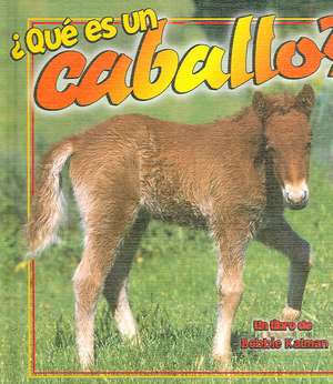 Que Es un Caballo? de Bobbie Kalman