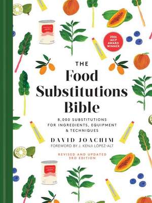 The Food Substitutions Bible de David Joachim