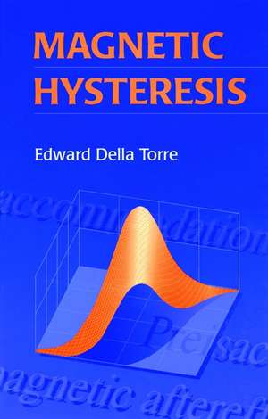 Magnetic Hysteresis de E Della Torre