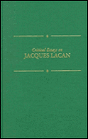 Critical Essays on Jacques Lacan: Jacques Lacan (1901-1981) de Sue Kossew