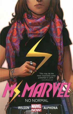 Ms. Marvel Volume 1: No Normal de Adrian Alphona