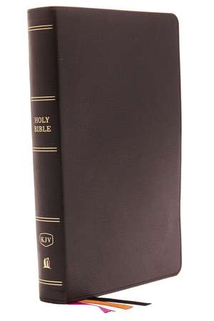 KJV, Minister's Bible, Genuine Leather, Black, Red Letter, Comfort Print: Holy Bible, King James Version de Thomas Nelson