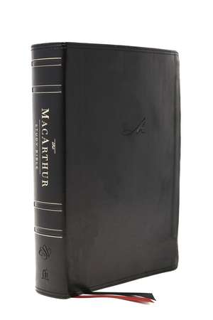 ESV, MacArthur Study Bible, 2nd Edition, Leathersoft, Black: Unleashing God's Truth One Verse at a Time de John F. MacArthur