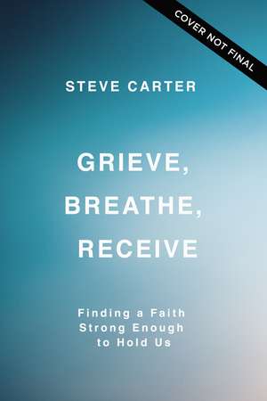 Grieve, Breathe, Receive: Finding a Faith Strong Enough to Hold Us de Steve Carter