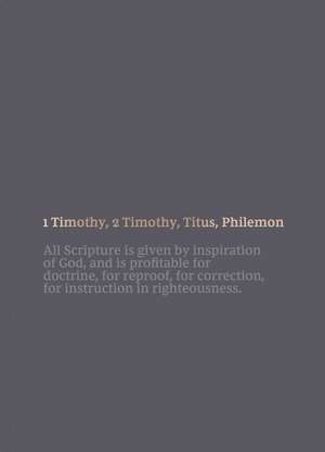 NKJV Bible Journal - 1-2 Timothy, Titus, Philemon, Paperback, Comfort Print: Holy Bible, New King James Version de Thomas Nelson