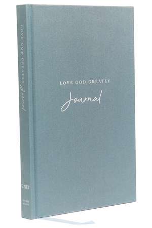 Love God Greatly Journal: A SOAP Method Journal for Bible Study (Blue Cloth-bound Hardcover) de Love God Greatly