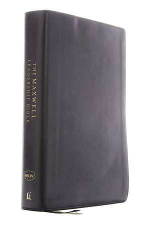 NKJV, Maxwell Leadership Bible, Third Edition, Compact, Leathersoft, Black, Comfort Print: Holy Bible, New King James Version de John C. Maxwell