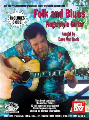 Folk & Blues Fingerstyle Guitar de Dave Van Ronk