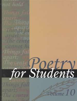 Poetry for Students 10 de Michael Lablanc